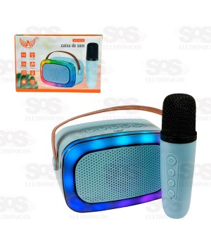 Caixa De Som Portátil 6W Com Microfone Altomex AM-8550