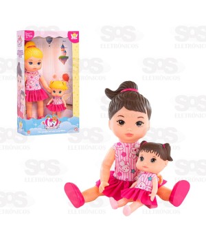 Boneca Ivy Mãe e Filha Anjo 2306