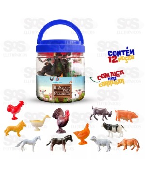 Miniaturas Bicho No Pote Modelos Sortidos Polibrinq 2319