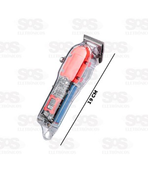 Máquina de Cortar Cabelo Profissional Com Painel Knup MA301