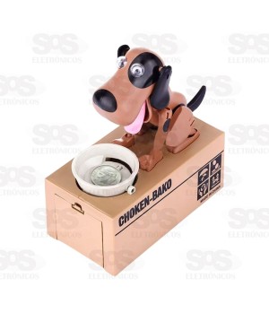 Cofre Cachorrinho Come Moedas Tomate MTC-101