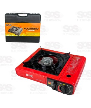Fogareiro Camping à Gás Bak BK-FOG2100GS