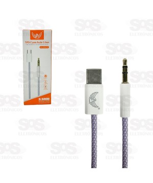 Cabo Adaptador Type-C Macho Para P2 Macho Altomex AL-0305-TY