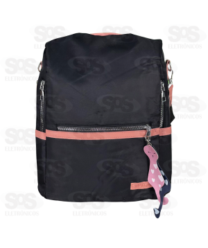 Mochila Feminina 6 Bolsos Gatinhos Altomex AL-07-3224