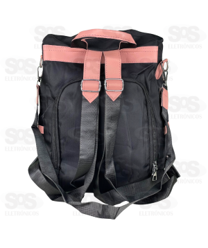 Mochila Feminina 6 Bolsos Gatinhos Altomex AL-07-3224