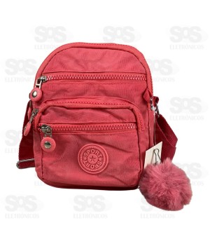 Bolsa De Ombro Transversal 5 Bolsos Altomex AL-07-0600