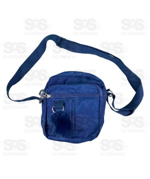 Bolsa De Ombro Transversal 3 Bolsos Altomex AL-07-0601