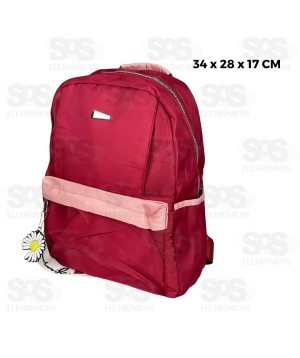 Mochila Feminina 5 Bolsos Florzinha Altomex AL-07-3192