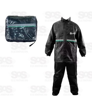 Capa De Chuva Para Motoqueiro Calça e Jaqueta Tamanho Único GG Aiker