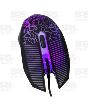 Mouse Gamer 3600 DPI Com Fio USB 3.0 B-Max BM-614