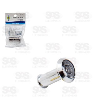 Visor Para Porta Cromado Brasfort 8534