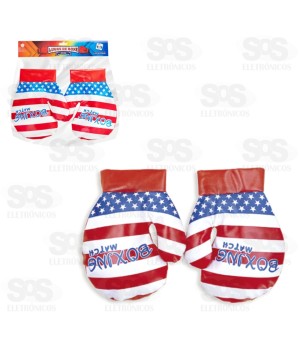 Luva Infantil Boxe Estampada Com Espuma Pica Pau PI4025
