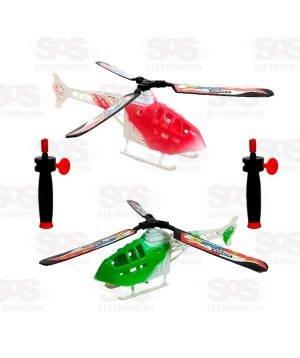 Super Helicóptero À Corda Toy King TK-AB3989