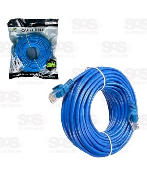 Cabo De Rede CAT6 UTP 50 Metros X-Cell XC-CAT6-50