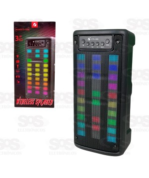 Caixa De Som 20W LED Barra Rítmica KTS-1850