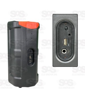 Caixa De Som 20W LED Barra Rítmica KTS-1850