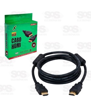 Cabo HDMI Full HD 1080P 5 Metros X-Cell XC-HDMI-5