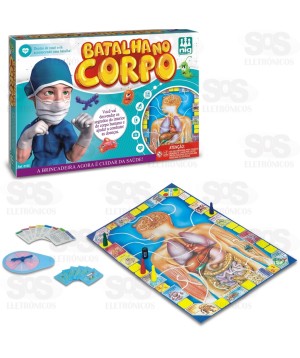Jogo Batalha No Corpo Brinquedo Nig 165