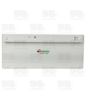 Mini Teclado Sem Fio Bluetooth Ultra Fino Eletromex EL-2101