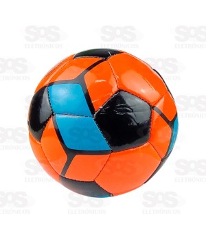 Mini Bola De Futebol De Campo Cores Variadas Infantil A70-3