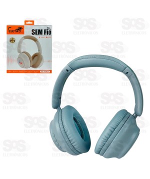 Fone De Ouvido Sem Fio Bluetooth Cancela Ruído Eletromex EL-1501