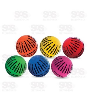 Bola De Vinil Cobrinha Cores Sortidas 20CM Lider 287