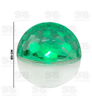Mini Globo de Luzes 5W USB Eletromex EL-1953