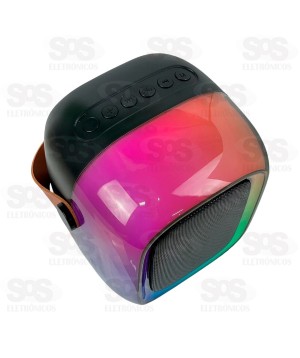 Caixa De Som 20W Com Microfone Modificador de Voz Eletromex EL-1053