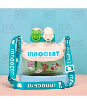 Garrafa Infantil Bico Duplo Personalizável 1200ML Eletromex EL-2013