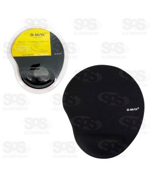 Mouse Pad Com Apoio Para Pulso Gel Confort B-Max BM-751
