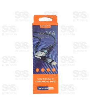 Cabo De Dados 3.4A Iphone 1 Metro Basik Prime CBO-7572