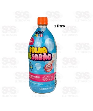 Líquido Perfumado Para Bolhas de Sabão 1 Litro Wow Toys
