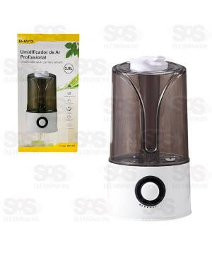 Umidificador De Ar 3,5 Litros Bico Rotacional Bivolt B-Max BM-U01