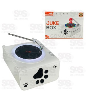 Caixa de Som Toca Disco 5W Eletromex EL-1067