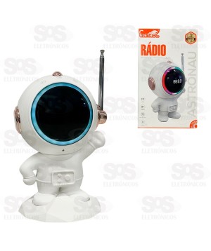Caixa De Som Astronauta 5W Bluetooth Eletromex EL-1068