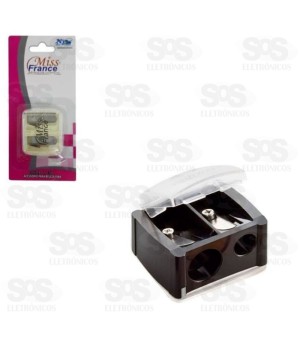 Apontador Duplo Para Lápis Maquiagem MF-6611