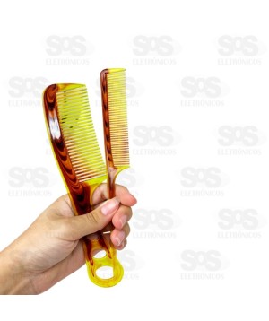 Kit com 02 Pentes Para Cabelo Stylo ST-8974