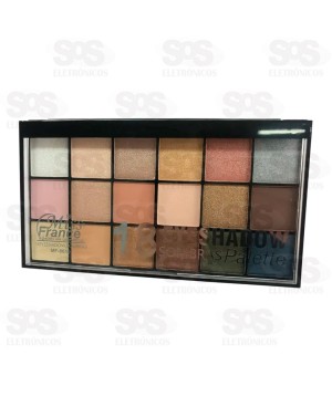 Maquiagem 18 Sombras Vaixa com 12 Unidades MF-8615