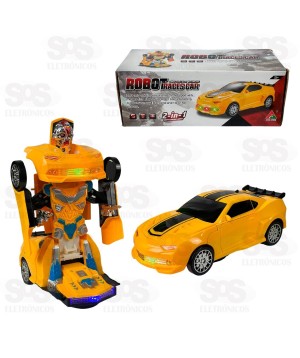 Carro Camaro Transformers Bate e Volta 2603B