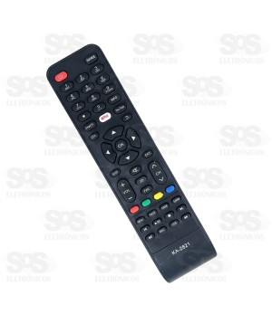 Controle Remoto Philco LCD/LED Netflix/Youtube Kapbom KA-2821