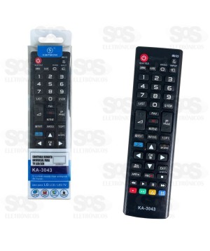 Controle Remoto Universal LG Para TV LED/LCD Kapbom KA-3043
