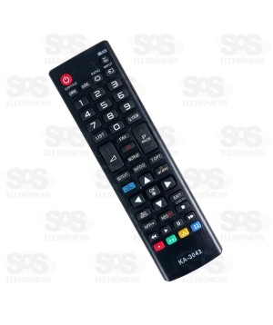Controle Remoto Universal LG Para TV LED/LCD Kapbom KA-3043