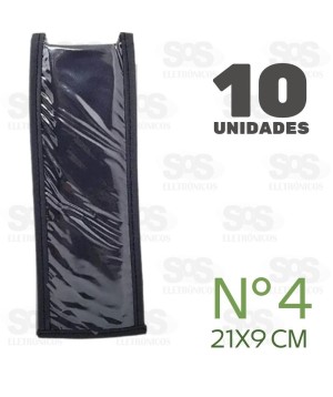 Capa De Controle Remoto N4 21x9cm 10 Unidades