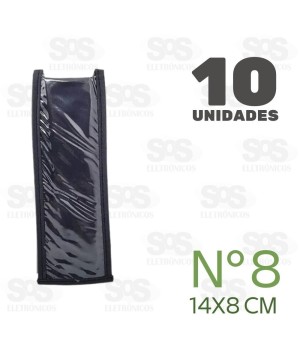Capa De Controle Remoto N8 14x8cm 10 Unidades