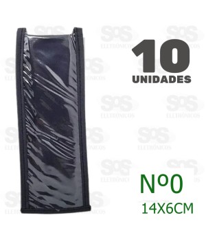 Capa De Controle Remoto N0 14x6cm 10 Unidades