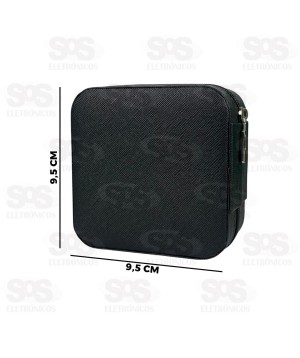 Porta Joia Com Divisória Cores Variadas B-Max BM-F1029