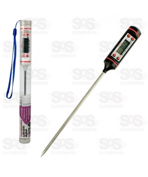 Termômetro Culinário Digital Espeto Top Útil CONF463
