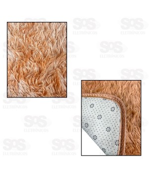 Tapete Peludo Poliéster 40x60CM Top Útil TOP0675