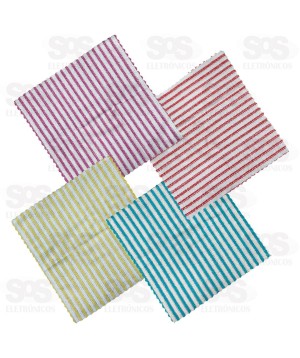 Pano De Fibra Para Limpeza Master Clean 5 Unidades Top Útil TOP1406