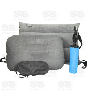 Kit Almofadas Inflável e Acessórios Luatek LK-CQ02